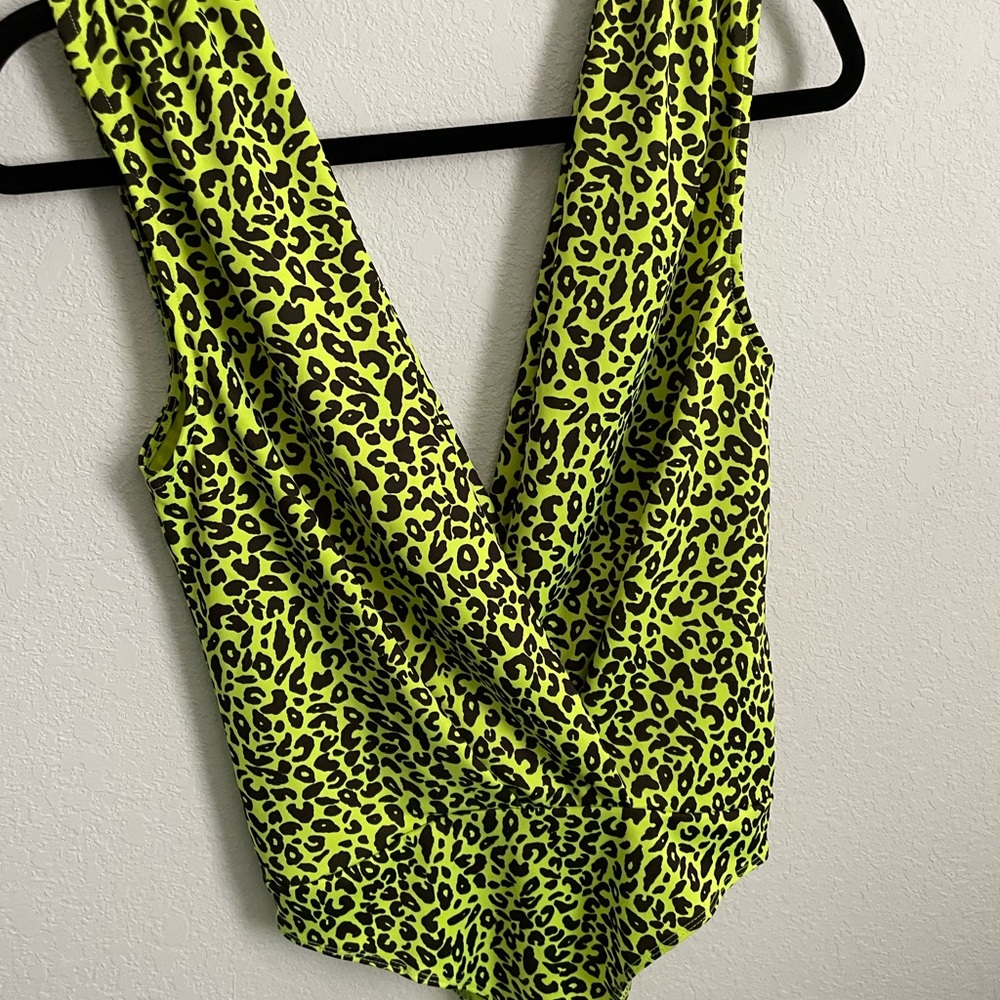 Zara Neon Bodysuit Gem